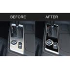 For Chevrolet Corvette C7 2014-2019 4 in 1 Car Gear Position Decorative Sticker, Left Drive, Gear Position