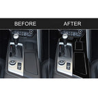 For Chevrolet Corvette C7 2014-2019 5 in 1 Car Water Cup Panel Decorative Sticker, Left Drive, Water Cup Panel