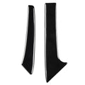 For Chevrolet Corvette C7 2014-2019 5 in 1 Car Central Handle Both Side Decorative Sticker, Left Drive, Central Handle Both Side