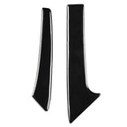 For Chevrolet Corvette C7 2014-2019 5 in 1 Car Central Handle Both Side Decorative Sticker, Left Drive, Central Handle Both Side