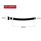 For Chevrolet Corvette C7 2014-2019 Car Passenger Storage Box Decorative Sticker, Left Drive, Passenger Storage Box
