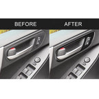 For Mazda 3 Axela 2010-2013 4 in 1 Car Door Handle Decorative Sticker, Left and Right Drive Universal, Door Handle