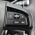 For Mazda 3 Axela 2010-2013 Car Steering Wheel Button Decorative Sticker, Left and Right Drive Universal, Steering Wheel Button