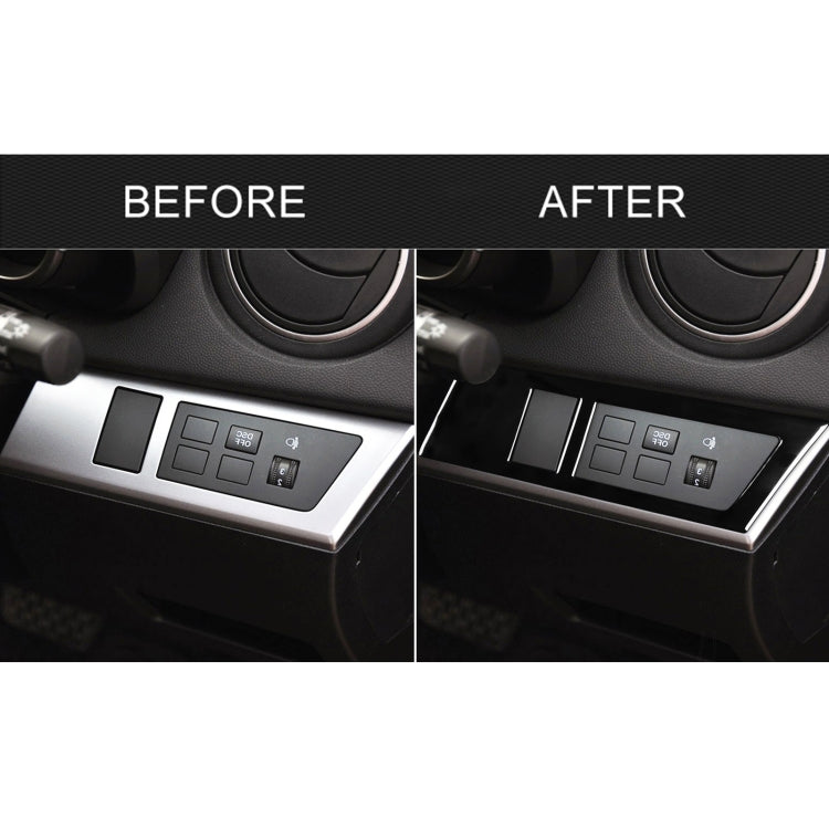 For Mazda 3 Axela 2010-2013 Car Headlight Switch Panel Decorative Sticker, Right Drive, Headlight Switch Panel, Right Drive