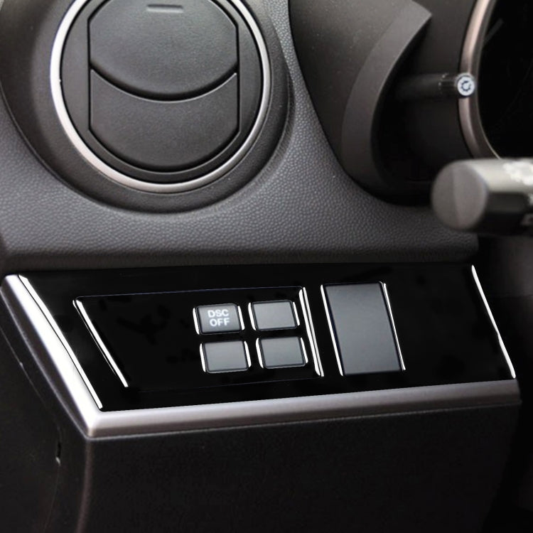 For Mazda 3 Axela 2010-2013 Car Headlight Switch Panel Set Decorative Sticker, Left Drive, Headlight Switch Panel Set, Left Drive