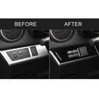 For Mazda 3 Axela 2010-2013 Car Headlight Switch Panel Set Decorative Sticker, Left Drive, Headlight Switch Panel Set, Left Drive