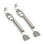 Universal Car Hood Tunning Boot Bonnet Springs Clips Pin Kit Hood Lock, Hood Lock