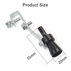 Universal Aluminum Turbo Sound Exhaust Muffler Pipe Whistle Car / Motorcycle Simulator Whistler, Size: S, Outside Diameter: 20mm, Size: S (Blue), Size: S (Red), Size: S (Silver), Size: S (Black), Size: S (Gold)