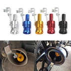 Universal Aluminum Turbo Sound Exhaust Muffler Pipe Whistle Car / Motorcycle Simulator Whistler, Size: XL, Outside Diameter: 35mm, Size: XL (Blue), Size: XL (Red), Size: XL (Silver), Size: XL (Black), Size: XL (Gold)