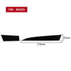 For Mazda 3 Axela 2010-2013 2 in 1 Car Both sides of Instrument Set Decorative Sticker, Left Drive, 2 in 1 Both sides of Instrument Set, Left Drive