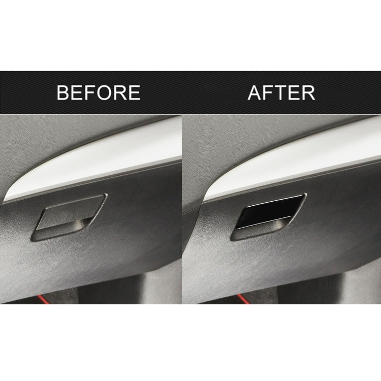 For Mazda 3 Axela 2010-2013 Car Glove Box Handle Decorative Sticker, Left Drive, Glove Box Handle, Left Drive