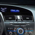 For Mazda 3 Axela 2010-2013 2 in 1 Car Central Vent Set A Decorative Sticker, Left Drive, Central Vent Set A, Left Drive