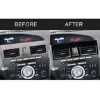 For Mazda 3 Axela 2010-2013 2 in 1 Car Central Vent Set B Decorative Sticker, Left Drive, Central Vent Set B, Left Drive