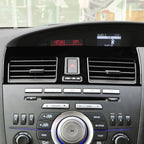 For Mazda 3 Axela 2010-2013 2 in 1 Car Central Vent Set B Decorative Sticker, Right Drive, Central Vent Set B, Right Drive