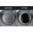 For Mazda 3 Axela 2010-2013 Car AC Air Outlet Decorative Sticker, Left and Right Drive Universal, AC Air Outlet