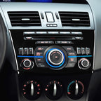 For Mazda 3 Axela 2010-2013 Car Radio Panel Decorative Sticker, Left and Right Drive Universal, Radio Panel