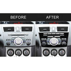 For Mazda 3 Axela 2010-2013 Car Radio Panel Decorative Sticker, Left and Right Drive Universal, Radio Panel