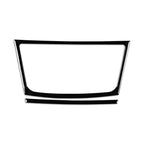 For Mazda 3 Axela 2010-2013 Car Navigation Outside Frame Decorative Sticker, Left and Right Drive Universal, Navigation Outside Frame