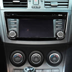 For Mazda 3 Axela 2010-2013 Car Navigation Insdie Frame Decorative Sticker, Left and Right Drive Universal, Navigation Insdie Frame