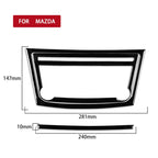 For Mazda 3 Axela 2010-2013 Car Navigation Panel Decorative Sticker, Left and Right Drive Universal, Navigation Panel