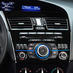 For Mazda 3 Axela 2010-2013 4 in 1 Car Central Control Radio Set A Decorative Sticker, Left Drive, Central Control Radio Set A, Left Drive
