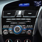 For Mazda 3 Axela 2010-2013 4 in 1 Car Central Control Radio Set A Decorative Sticker, Right Drive, Central Control Radio Set A, Right Drive