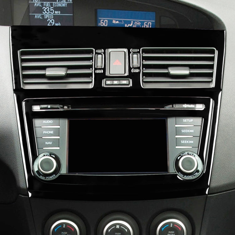 For Mazda 3 Axela 2010-2013 5 in 1 Car Central Control Navigation Set A Decorative Sticker, Left Drive, Central Control Navigation Set A, Left Drive
