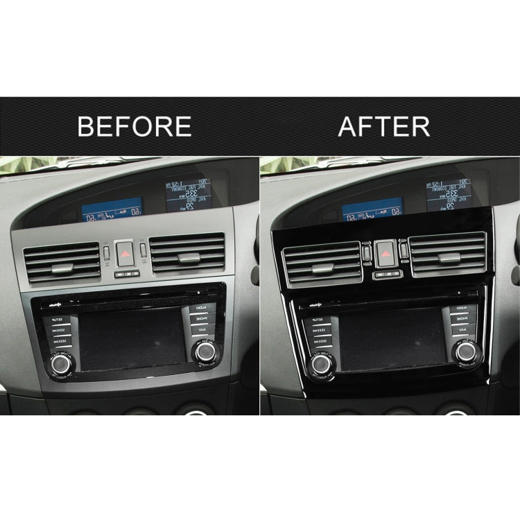 For Mazda 3 Axela 2010-2013 5 in 1 Car Central Control Navigation Set A Decorative Sticker, Right Drive, Central Control Navigation Set A, Right Drive