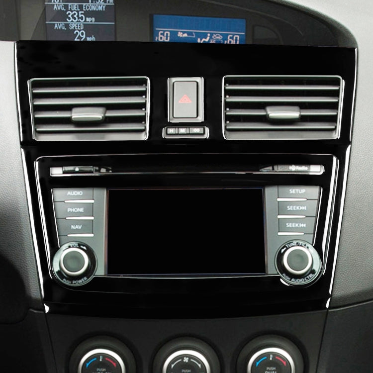 For Mazda 3 Axela 2010-2013 5 in 1 Car Central Control Navigation Set B Decorative Sticker, Left Drive, Central Control Navigation Set B, Left Drive