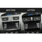 For Mazda 3 Axela 2010-2013 5 in 1 Car Central Control Navigation Set B Decorative Sticker, Right Drive, Central Control Navigation Set B, Right Drive