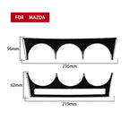 For Mazda 3 Axela 2010-2013 Car AC Button A Decorative Sticker, Left and Right Drive Universal, AC Button A
