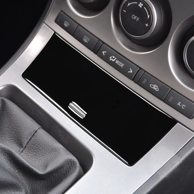 For Mazda 3 Axela 2010-2013 Car Cigarette Lighter Cover Decorative Sticker, Left and Right Drive Universal, Cigarette Lighter Cover