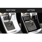 For Mazda 3 Axela 2010-2013 5 in 1 Car Gear Frame Set B Decorative Sticker, Left Drive, Gear Frame Set B, Left Drive