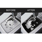 For Mazda 3 Axela 2010-2013 2 in 1 Car Gear Panel Decorative Sticker, Right Drive, Gear Panel, Right Drive