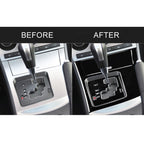 For Mazda 3 Axela 2010-2013 4 in 1 Car Gear Panel Set A Decorative Sticker, Right Drive, Gear Panel Set A, Right Drive