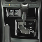 For Mazda 3 Axela 2010-2013 7 in 1 Car Gear Panel Set B Decorative Sticker, Right Drive, Gear Panel Set B, Right Drive