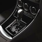 For Mazda 3 Axela 2010-2013 6 in 1 Car AC Gear Panel Set A Decorative Sticker, Right Drive, AC Gear Panel Set A, Right Drive