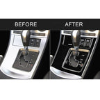 For Mazda 3 Axela 2010-2013 6 in 1 Car AC Gear Panel Set A Decorative Sticker, Right Drive, AC Gear Panel Set A, Right Drive