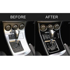 For Mazda 3 Axela 2010-2013 9 in 1 Car AC Gear Panel Set D Decorative Sticker, Left Drive, AC Gear Panel Set D, Left Drive