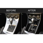 For Mazda 3 Axela 2010-2013 9 in 1 Car AC Gear Panel Set D Decorative Sticker, Right Drive, AC Gear Panel Set D, Right Drive