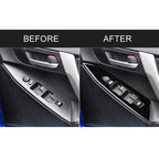 For Mazda 3 Axela 2010-2013 4 in 1 Car Window Lift Panel Decorative Sticker, Right Drive, Window Lift, Right Drive