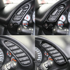 For Chevrolet Corvette C5 1998-2004 Car Speedometer Sides A Decorative Sticker, Left Drive, Speedometer Sides A