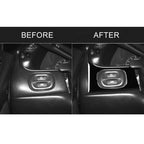 For Chevrolet Corvette C5 1998-2004 Car Headlight Switch Panel Decorative Sticker, Left Drive, Headlight Switch Panel