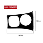 For Chevrolet Corvette C5 1998-2004 Car Key Panel Decorative Sticker, Left Drive, Key Panel