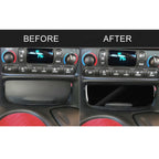 For Chevrolet Corvette C5 1998-2004 Car Charging Panel Decorative Sticker, Left Drive, Charging Panel