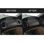 For Chevrolet Corvette C5 1998-2004 Car Copilot Air Outlet Set Decorative Sticker, Left Drive, Copilot Air Outlet Set