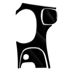 For Chevrolet Corvette C5 1998-2004 3 in 1 Car Gear Panel A Decorative Sticker, Left Drive, Gear Panel A