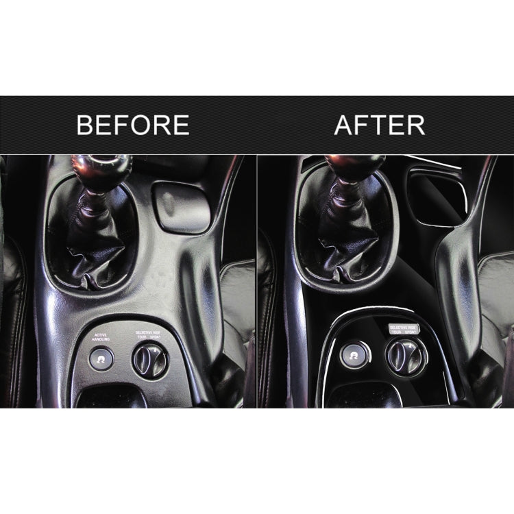 For Chevrolet Corvette C5 1998-2004 3 in 1 Car Gear Panel B Decorative Sticker, Left Drive, Gear Panel B