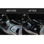 For Chevrolet Corvette C5 1998-2004 3 in 1 Car Gear Panel C Decorative Sticker, Left Drive, Gear Panel C