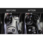 For Chevrolet Corvette C5 1998-2004 3 in 1 Car Gear Panel D Decorative Sticker, Left Drive, Gear Panel D